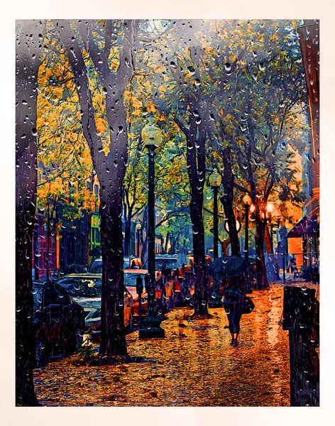 Re Imagined Rainy Day on Capitol Street
