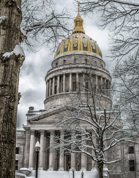 Winter, West Virginia State Capitol